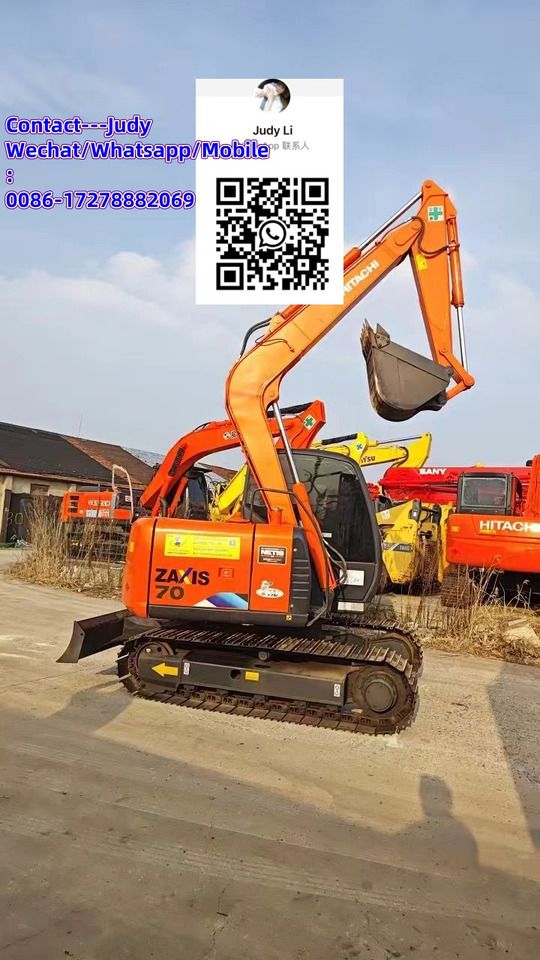 HITACHI zx70 - Excavadora de cadenas: foto 2 HITACHI zx70 - Excavadora de cadenas: foto 2