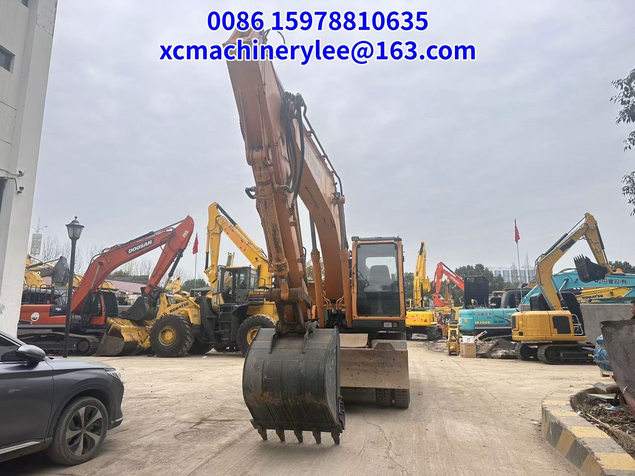 HYUNDAI 210w-9 - Excavadora de ruedas: foto 3 HYUNDAI 210w-9 - Excavadora de ruedas: foto 3