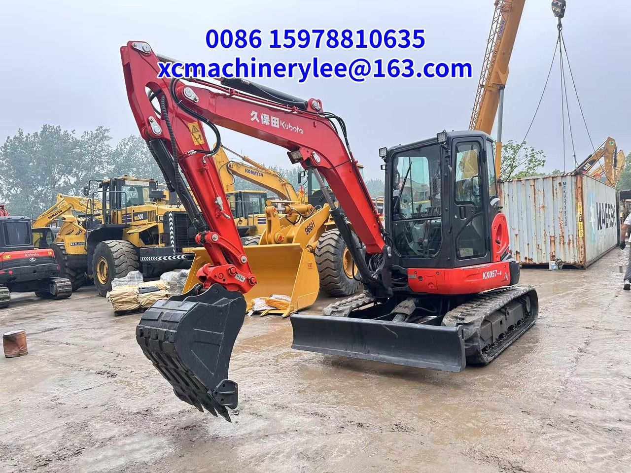 KUBOTA kx057-4 - Miniexcavadora: foto 5 KUBOTA kx057-4 - Miniexcavadora: foto 5