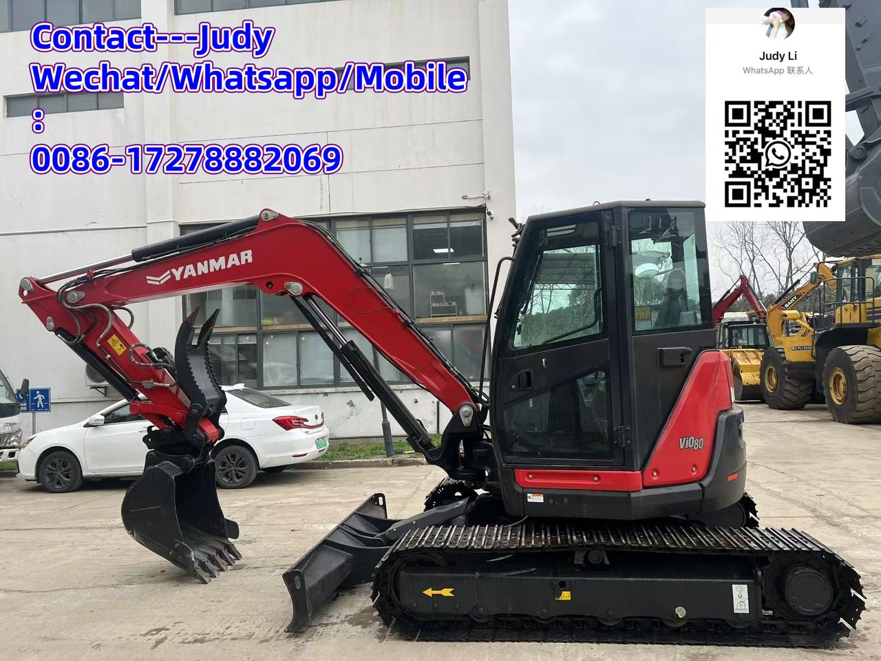 YANMAR vio80 - Excavadora: foto 1 YANMAR vio80 - Excavadora: foto 1