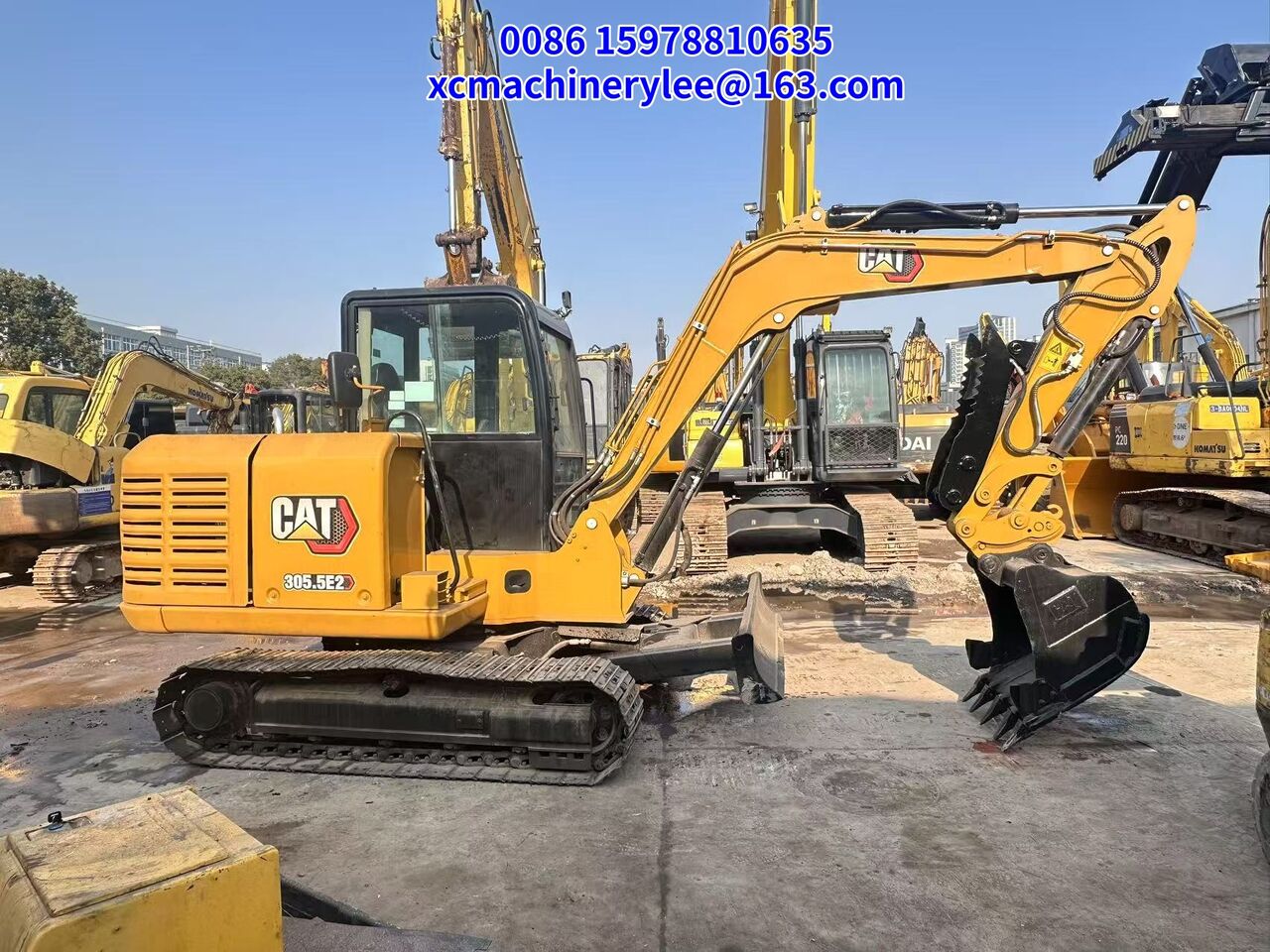 Cat 305.5e2 - Miniexcavadora: foto 1 Cat 305.5e2 - Miniexcavadora: foto 1