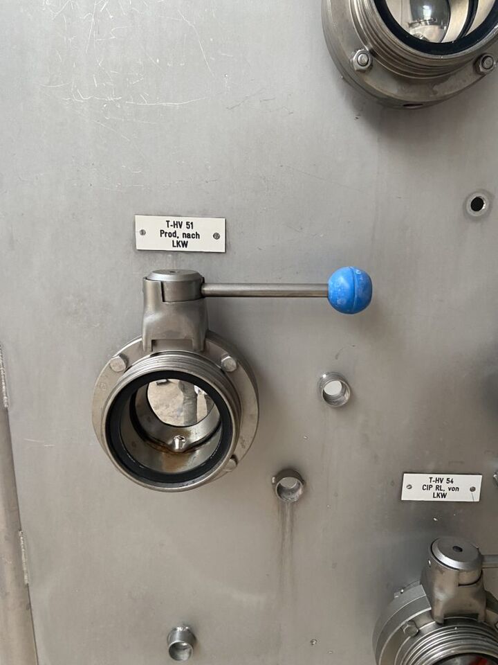 Stainless Steel / Sanitary Transfer Panel with Butterfly Valves - Maquinaria para la industria láctea: foto 5 Stainless Steel / Sanitary Transfer Panel with Butterfly Valves - Maquinaria para la industria láctea: foto 5
