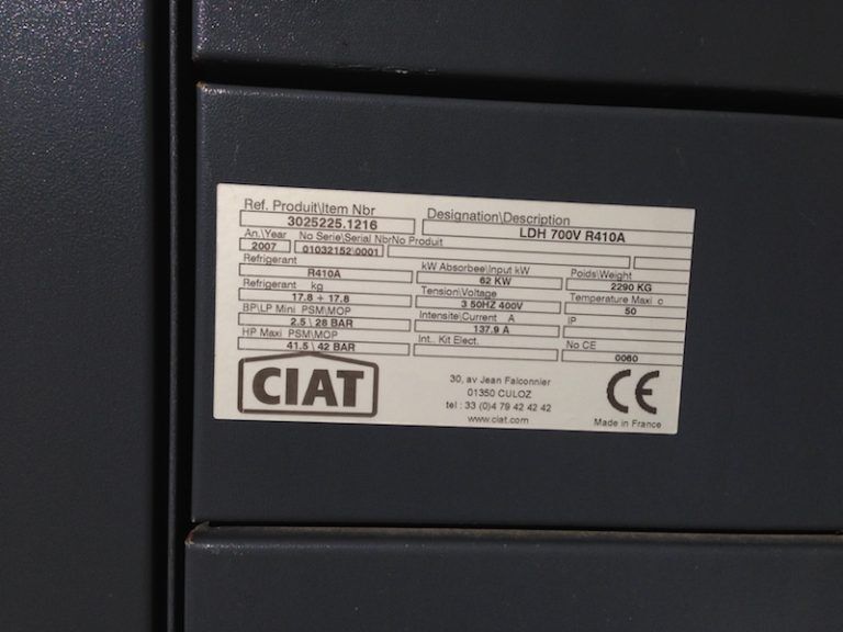 Water Chiller – AQUACIAT2 Evolution LDH 700V - Enfriadora: foto 5 Water Chiller – AQUACIAT2 Evolution LDH 700V - Enfriadora: foto 5