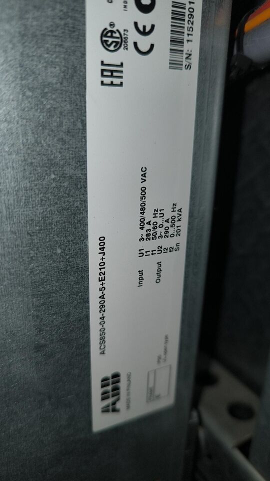 ABB ACS850-880 - Equipo de automatización industrial: foto 3 ABB ACS850-880 - Equipo de automatización industrial: foto 3