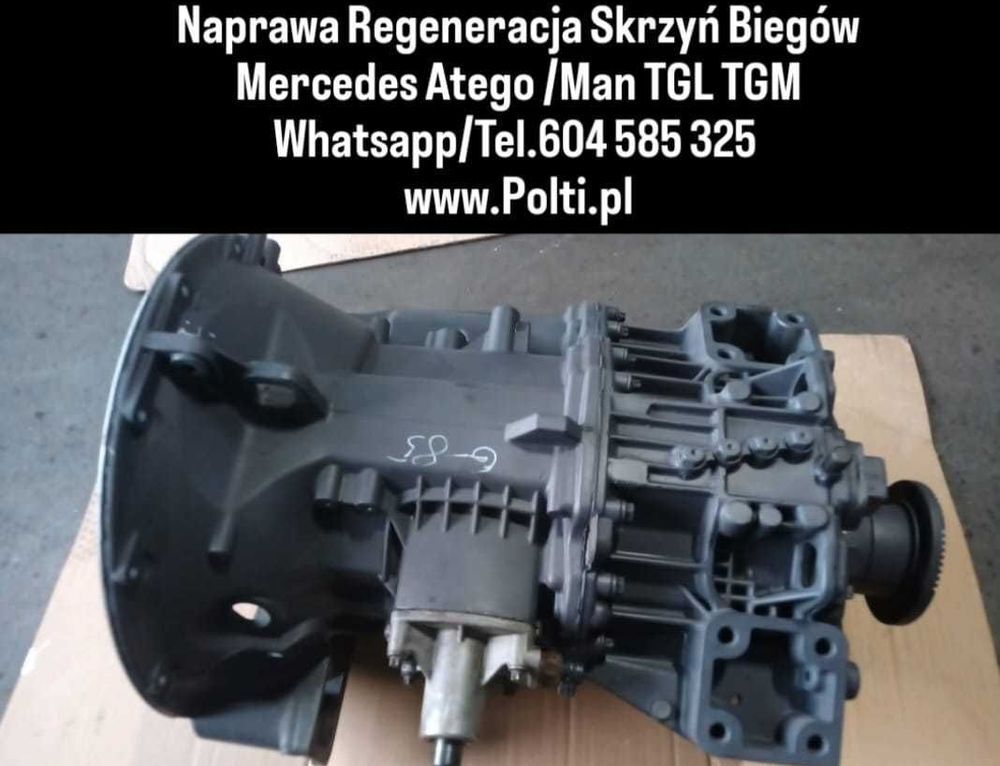MAN /Mercedes Regeneracja naprawa skrzynia biegów Gwarancja - Caja de cambios para Camión: foto 3 MAN /Mercedes Regeneracja naprawa skrzynia biegów Gwarancja - Caja de cambios para Camión: foto 3