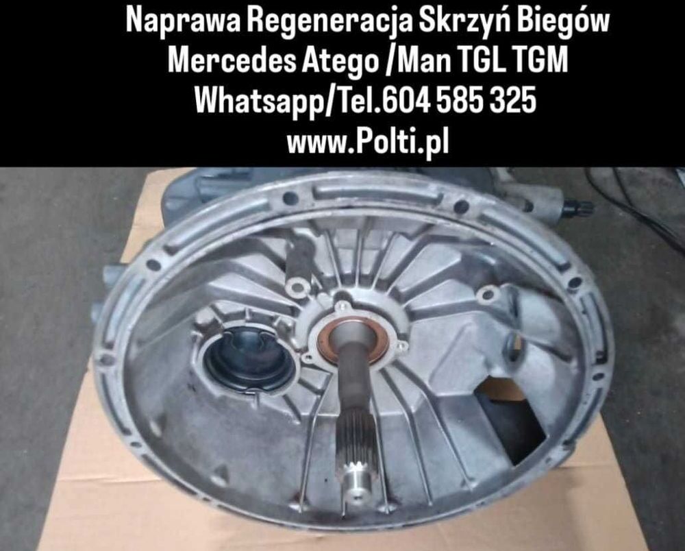 MAN /Mercedes Regeneracja naprawa skrzynia biegów Gwarancja - Caja de cambios para Camión: foto 4 MAN /Mercedes Regeneracja naprawa skrzynia biegów Gwarancja - Caja de cambios para Camión: foto 4