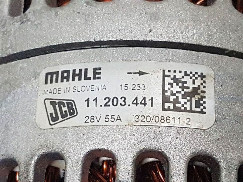 JCB 320/08611-28V 55A-Alternator/Lichtmaschine/Dynamo - Motor para Maquinaria de construcción: foto 4 JCB 320/08611-28V 55A-Alternator/Lichtmaschine/Dynamo - Motor para Maquinaria de construcción: foto 4