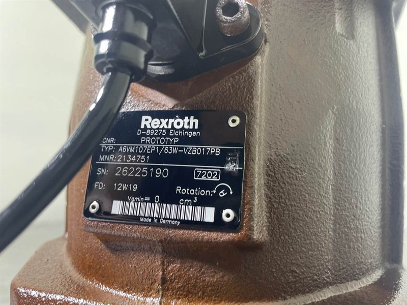 Manitou MT14/1840-Rexroth A6VM107EP1/63W-Drive motor - Hidráulica para Maquinaria de construcción: foto 4 Manitou MT14/1840-Rexroth A6VM107EP1/63W-Drive motor - Hidráulica para Maquinaria de construcción: foto 4