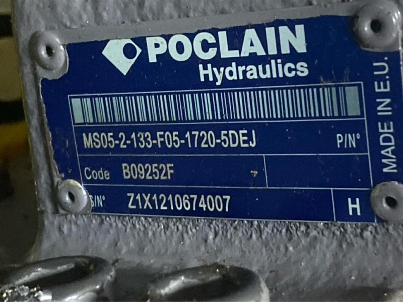 Poclain MS05-2-133-F05-1720-5DEJ - Wheel motor/Radmotor - Hidráulica para Maquinaria de construcción: foto 5 Poclain MS05-2-133-F05-1720-5DEJ - Wheel motor/Radmotor - Hidráulica para Maquinaria de construcción: foto 5