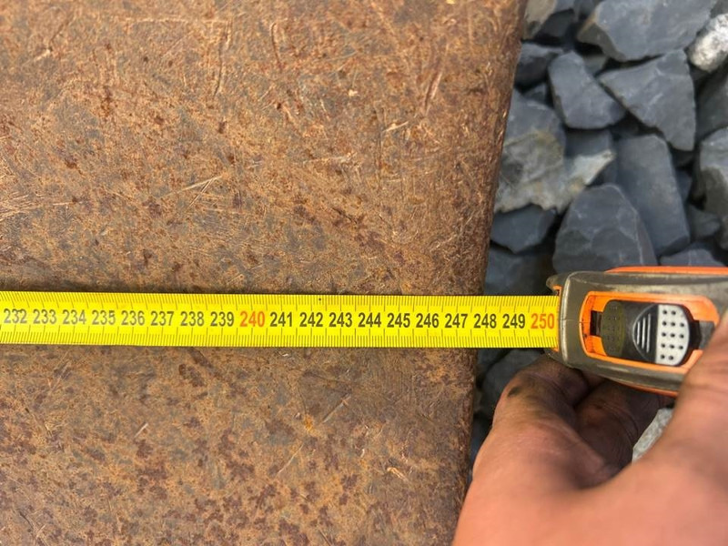 Bastidor/ Chasis para Maquinaria de construcción Terex TW150-6050913-Blade/Schild/Schuifblad: foto 6