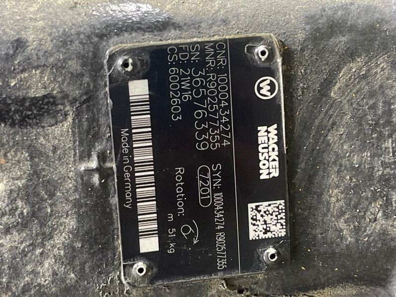 Hidráulica para Maquinaria de construcción WACKER NEUSON 1000434274-Rexroth A10VO100-Load sensing pump: foto 9 Hidráulica para Maquinaria de construcción WACKER NEUSON 1000434274-Rexroth A10VO100-Load sensing pump: foto 9