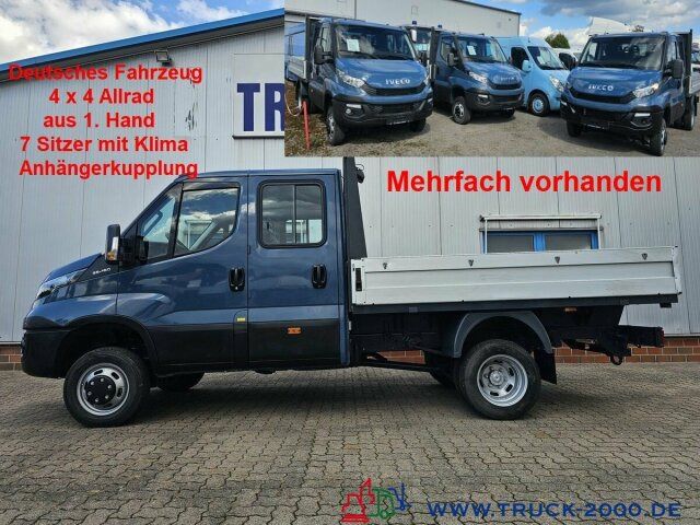 Iveco Daily 35C15 4x4 Allrad Doka 7 Sitze AHK Klima - Caja abierta furgoneta, Furgoneta combi: foto 1 Iveco Daily 35C15 4x4 Allrad Doka 7 Sitze AHK Klima - Caja abierta furgoneta, Furgoneta combi: foto 1