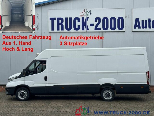 Iveco Daily Maxi Hoch & Lang Autom. 3 Sitze TÜV 01/27 - Furgón: foto 1 Iveco Daily Maxi Hoch & Lang Autom. 3 Sitze TÜV 01/27 - Furgón: foto 1