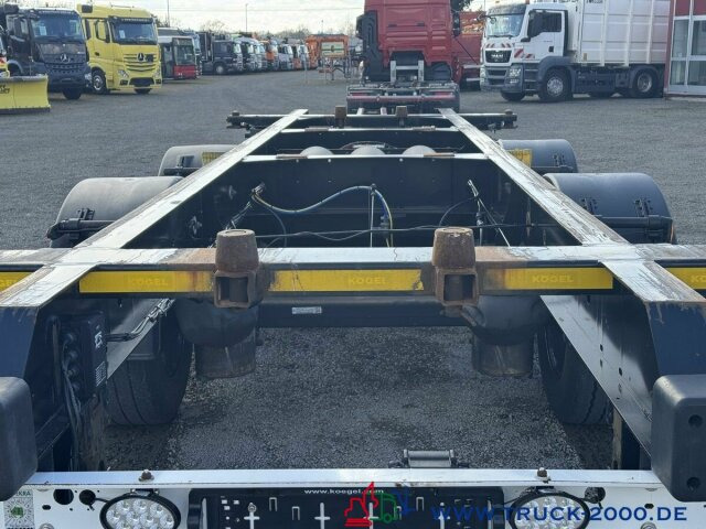 Kögel ZW 18-22,5 Tandem BDF BPW Achsen Scheibenbremsen - Portacontenedore/ Intercambiable remolque: foto 4 Kögel ZW 18-22,5 Tandem BDF BPW Achsen Scheibenbremsen - Portacontenedore/ Intercambiable remolque: foto 4