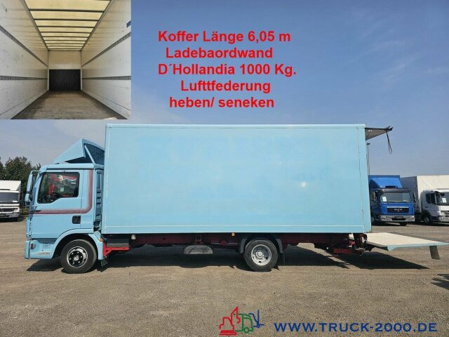MAN TGL 8.180 Koffer Länge 6.05m LBW 3 Sitze Klima - Camión caja cerrada: foto 1 MAN TGL 8.180 Koffer Länge 6.05m LBW 3 Sitze Klima - Camión caja cerrada: foto 1