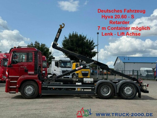 MAN TGS 26.430 Hyva 60.20S Retarder Lenk Liftachse - Multibasculante camión: foto 1 MAN TGS 26.430 Hyva 60.20S Retarder Lenk Liftachse - Multibasculante camión: foto 1