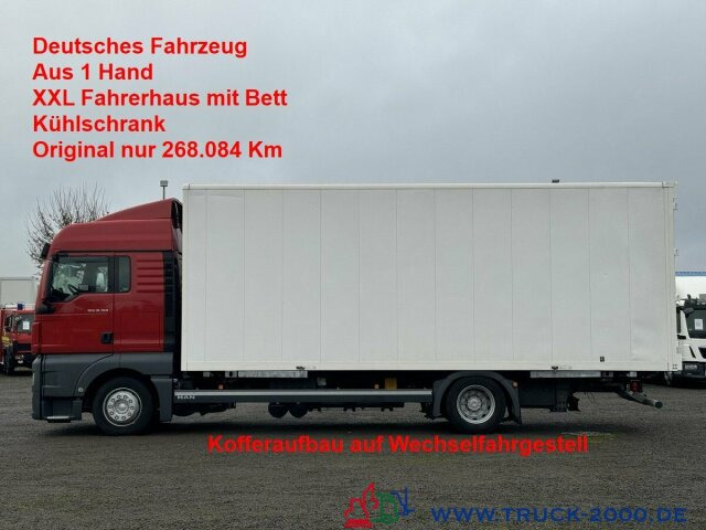 MAN TGX 18.360 BDF- Koffer XL Haus Standhzg 268TKM - Camión caja cerrada: foto 1 MAN TGX 18.360 BDF- Koffer XL Haus Standhzg 268TKM - Camión caja cerrada: foto 1