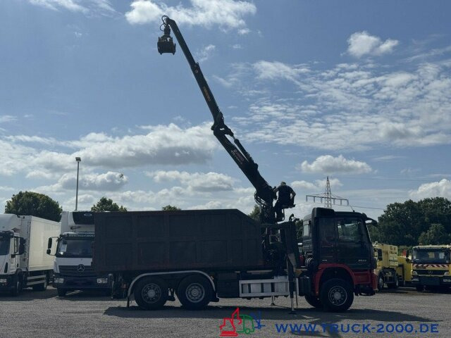 Mercedes-Benz Actros 2544 Meiller 20.65+ Mulde Kran 7,3m=1,4t. - Multibasculante camión, Camión grúa: foto 4 Mercedes-Benz Actros 2544 Meiller 20.65+ Mulde Kran 7,3m=1,4t. - Multibasculante camión, Camión grúa: foto 4