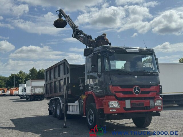 Mercedes-Benz Actros 2544 Meiller 20.65+ Mulde Kran 7,3m=1,4t. - Multibasculante camión, Camión grúa: foto 3 Mercedes-Benz Actros 2544 Meiller 20.65+ Mulde Kran 7,3m=1,4t. - Multibasculante camión, Camión grúa: foto 3