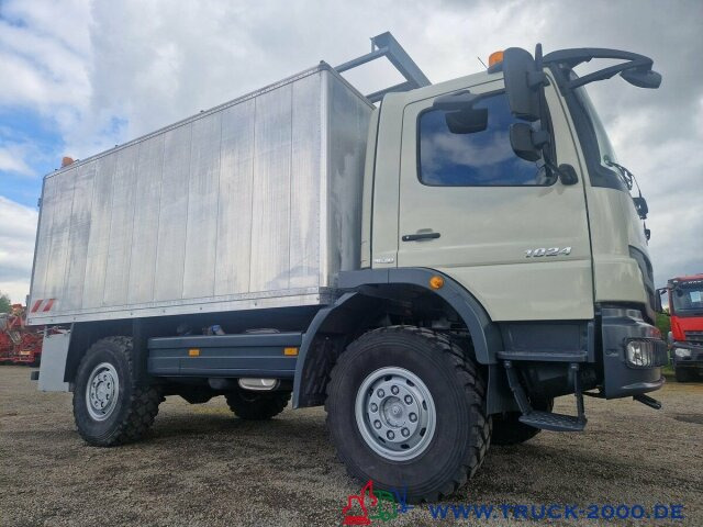 Camión caja cerrada Mercedes-Benz Atego 1024 4x4 Ideal Basis Wohn-Expeditionsmobil: foto 10