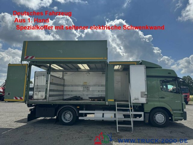 Mercedes-Benz Axor 1833 Spezialkoffer el.Schwenkwand Werkstatt - Camión caja cerrada: foto 1 Mercedes-Benz Axor 1833 Spezialkoffer el.Schwenkwand Werkstatt - Camión caja cerrada: foto 1