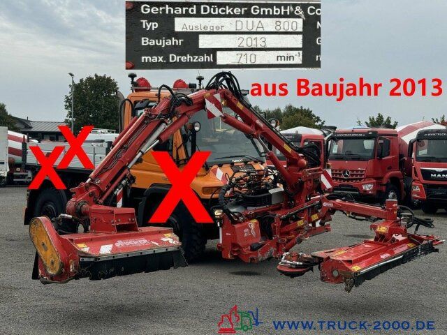 Unimog Dücker Mähkombination RSM Mäher Ausleger DUA800 - Desbrozadora de brazo: foto 1 Unimog Dücker Mähkombination RSM Mäher Ausleger DUA800 - Desbrozadora de brazo: foto 1