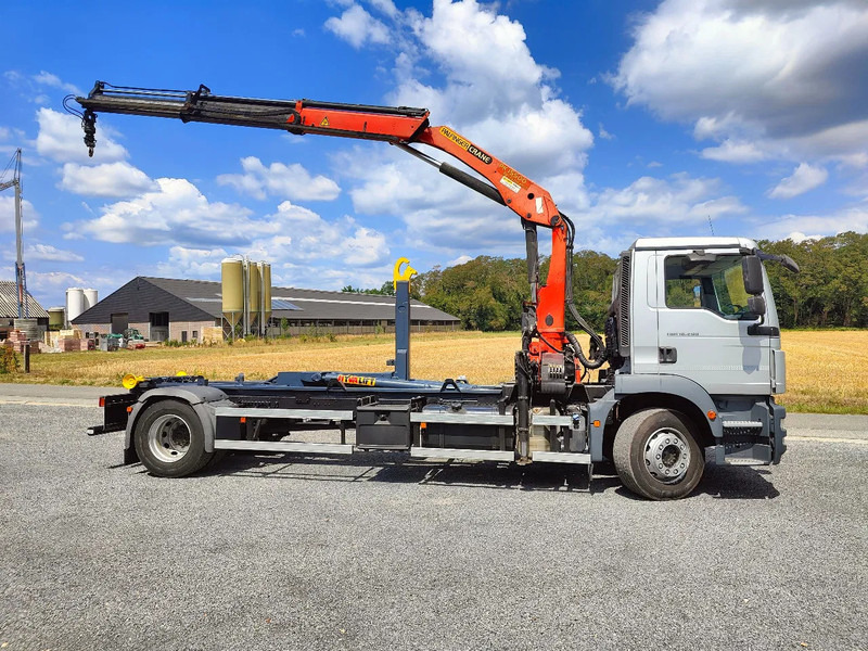 MAN TGM 18.290 4x2 Euro 6 + Crane Palfinger PK15500 - Multibasculante camión, Camión grúa: foto 4 MAN TGM 18.290 4x2 Euro 6 + Crane Palfinger PK15500 - Multibasculante camión, Camión grúa: foto 4