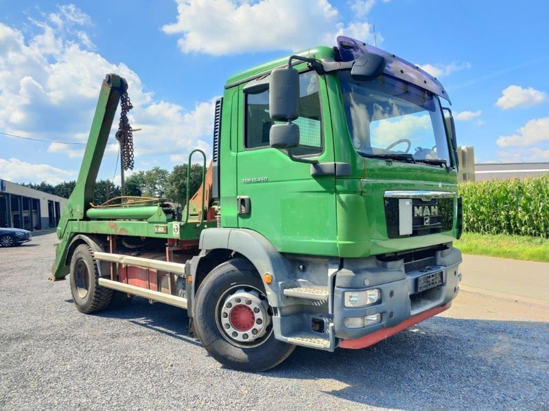 MAN TGM 18.340 Euro5 Afzetsysteem Hyvalift - Portacontenedor de cadenas camión: foto 2 MAN TGM 18.340 Euro5 Afzetsysteem Hyvalift - Portacontenedor de cadenas camión: foto 2
