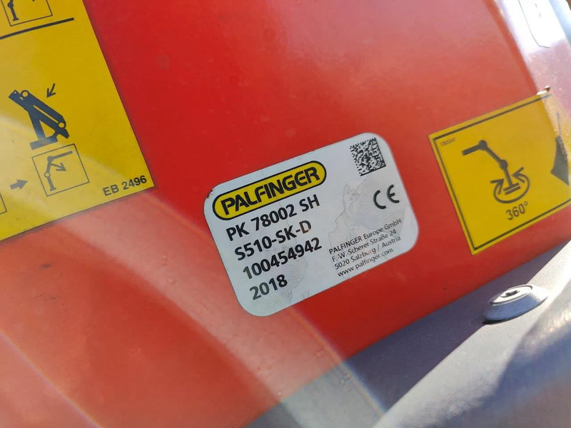 Mercedes-Benz Actros 4151 V8 8x4 roofcrane / dachdecker Palfinger PK78002 + Flyjib PJ170 - Camión caja abierta, Camión grúa: foto 5 Mercedes-Benz Actros 4151 V8 8x4 roofcrane / dachdecker Palfinger PK78002 + Flyjib PJ170 - Camión caja abierta, Camión grúa: foto 5