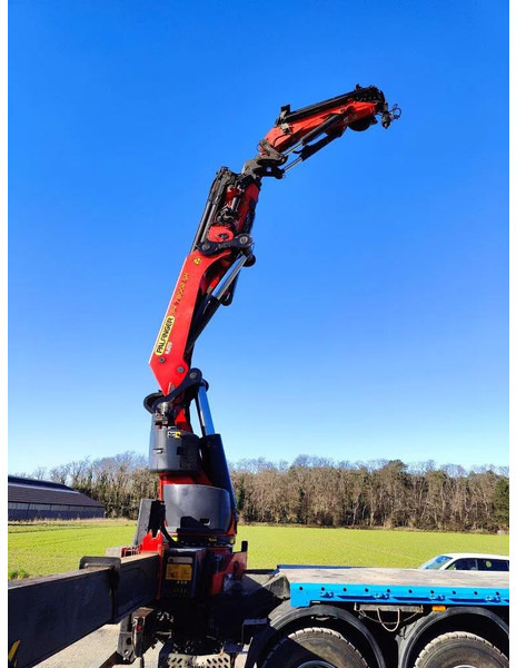 Camión caja abierta, Camión grúa Mercedes-Benz Actros 4151 V8 8x4 roofcrane / dachdecker Palfinger PK78002 + Flyjib PJ170: foto 18