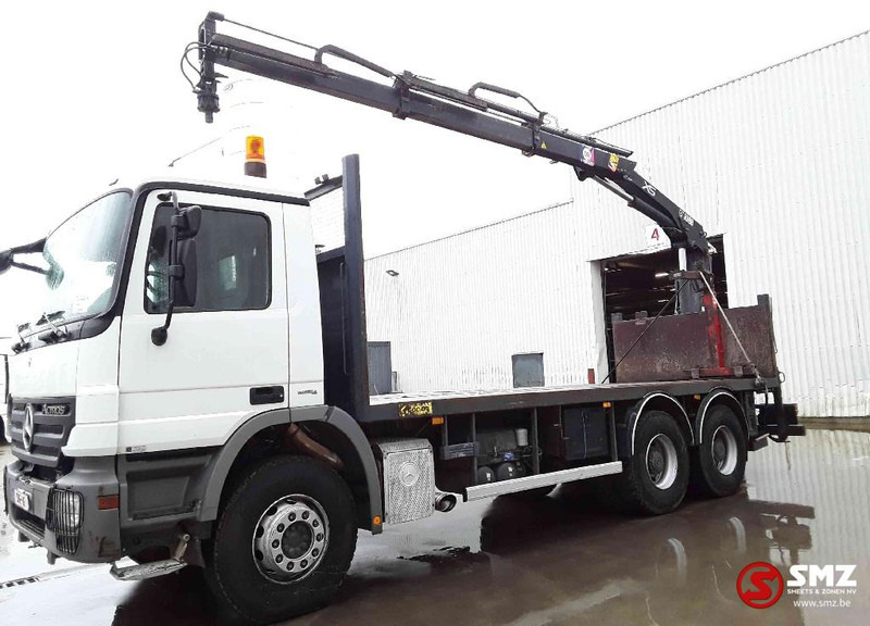 Mercedes-Benz Actros 2632 Hiab 144 bs2+remote - Camión caja abierta, Camión grúa: foto 5 Mercedes-Benz Actros 2632 Hiab 144 bs2+remote - Camión caja abierta, Camión grúa: foto 5
