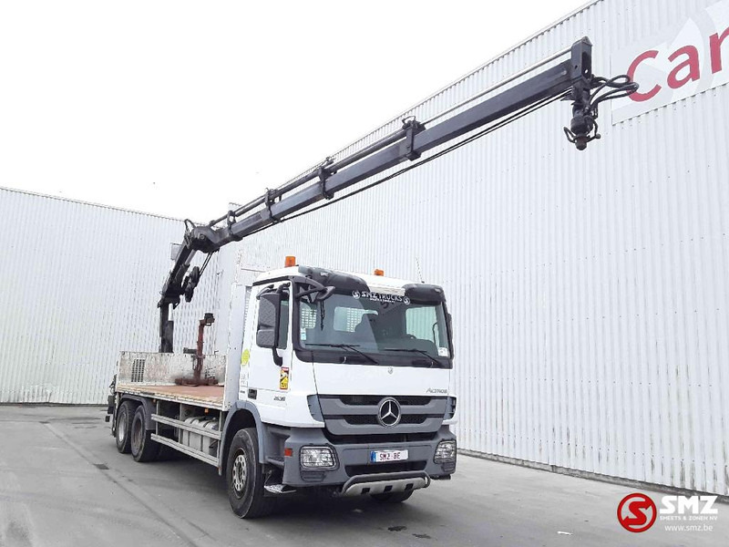 Mercedes-Benz Actros 2636 hiab 166fs 4 remote - Camión caja abierta, Camión grúa: foto 1 Mercedes-Benz Actros 2636 hiab 166fs 4 remote - Camión caja abierta, Camión grúa: foto 1