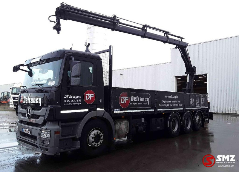 Mercedes-Benz Actros 3236 hiab 166-5remote - Camión caja abierta, Camión grúa: foto 5 Mercedes-Benz Actros 3236 hiab 166-5remote - Camión caja abierta, Camión grúa: foto 5