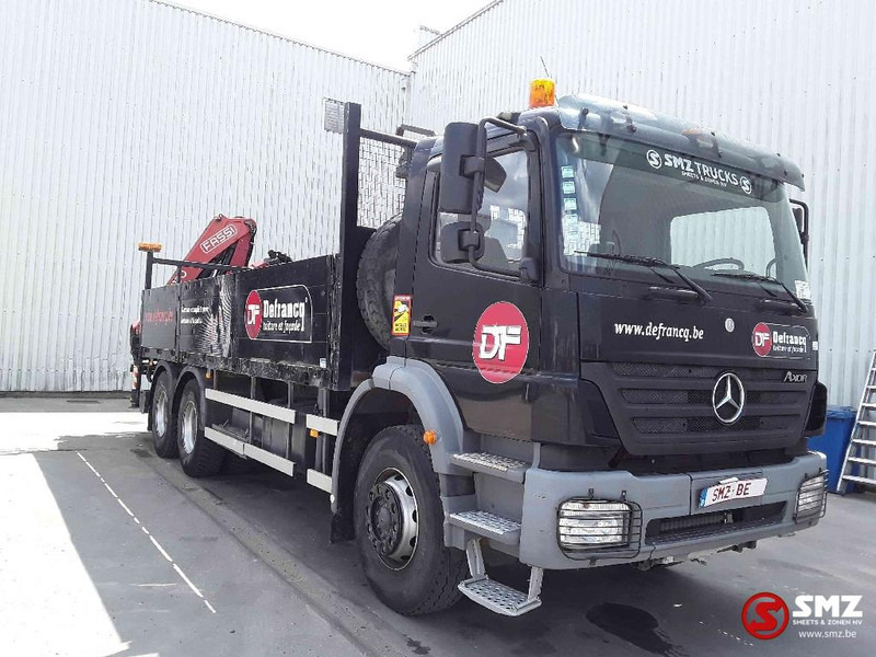 Mercedes-Benz Axor 2633 fassi f 170-3 remote - Camión caja abierta, Camión grúa: foto 1 Mercedes-Benz Axor 2633 fassi f 170-3 remote - Camión caja abierta, Camión grúa: foto 1