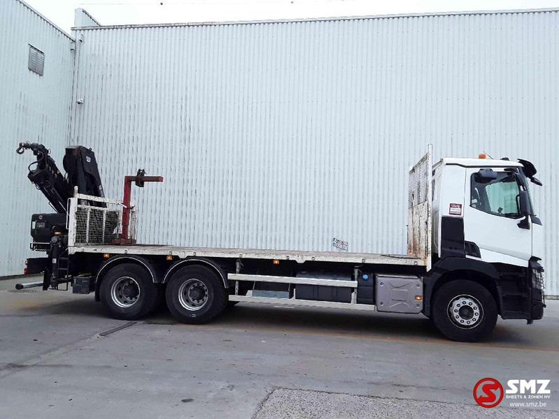 Renault C 380 hiab 188-3 remote - Camión caja abierta, Camión grúa: foto 4 Renault C 380 hiab 188-3 remote - Camión caja abierta, Camión grúa: foto 4