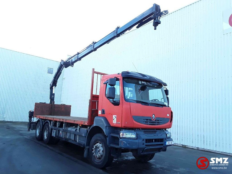 Renault Kerax 430 Hiab 166B_3-remote - Camión caja abierta, Camión grúa: foto 1 Renault Kerax 430 Hiab 166B_3-remote - Camión caja abierta, Camión grúa: foto 1