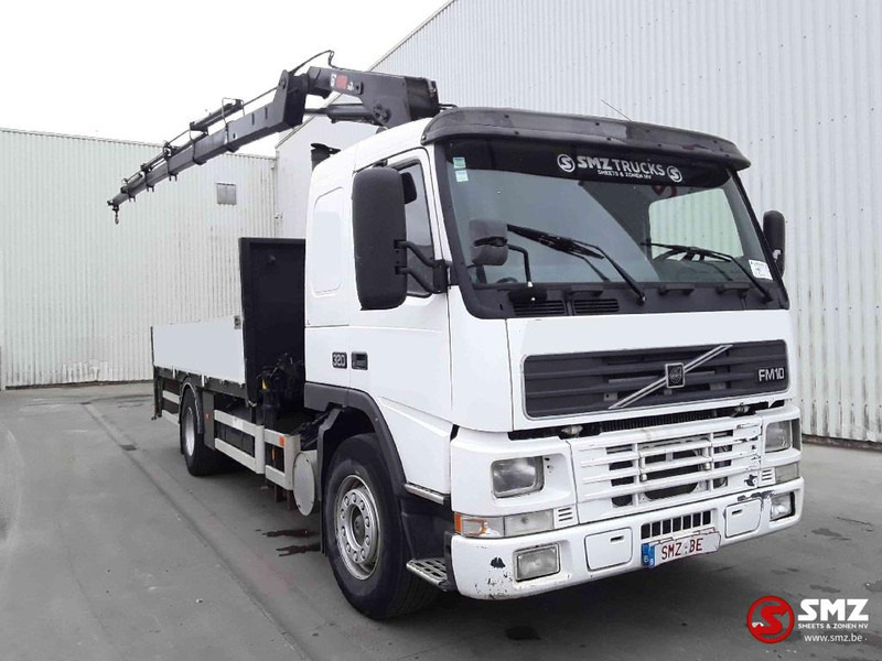 Volvo FM 10 hiab 115/5 - Camión caja abierta, Camión grúa: foto 1 Volvo FM 10 hiab 115/5 - Camión caja abierta, Camión grúa: foto 1