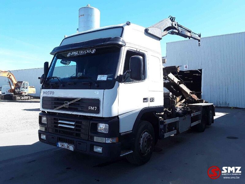 Volvo FM 7 320 palfinger pk 15500/2 cable - Portacontenedore/ Intercambiable camión, Camión grúa: foto 3 Volvo FM 7 320 palfinger pk 15500/2 cable - Portacontenedore/ Intercambiable camión, Camión grúa: foto 3