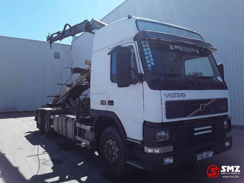 Volvo FM 7 320 palfinger pk 15500/2 cable - Portacontenedore/ Intercambiable camión, Camión grúa: foto 1 Volvo FM 7 320 palfinger pk 15500/2 cable - Portacontenedore/ Intercambiable camión, Camión grúa: foto 1