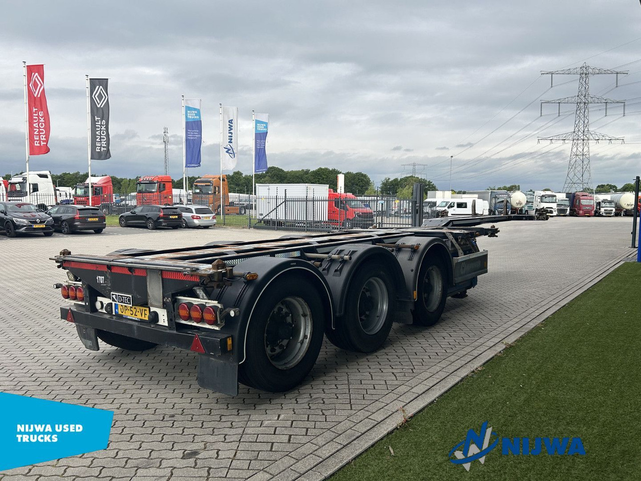 D-TEC FLEXITRAILER 20-30-40-45 ft containers + Genset - Portacontenedore/ Intercambiable semirremolque: foto 4 D-TEC FLEXITRAILER 20-30-40-45 ft containers + Genset - Portacontenedore/ Intercambiable semirremolque: foto 4