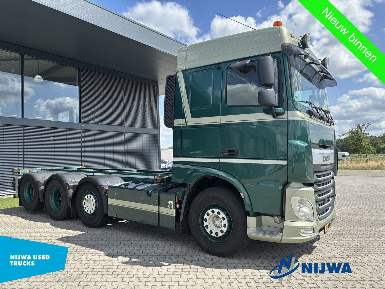 DAF XF 460 8x2 20ft container systeem - Multibasculante camión: foto 2 DAF XF 460 8x2 20ft container systeem - Multibasculante camión: foto 2