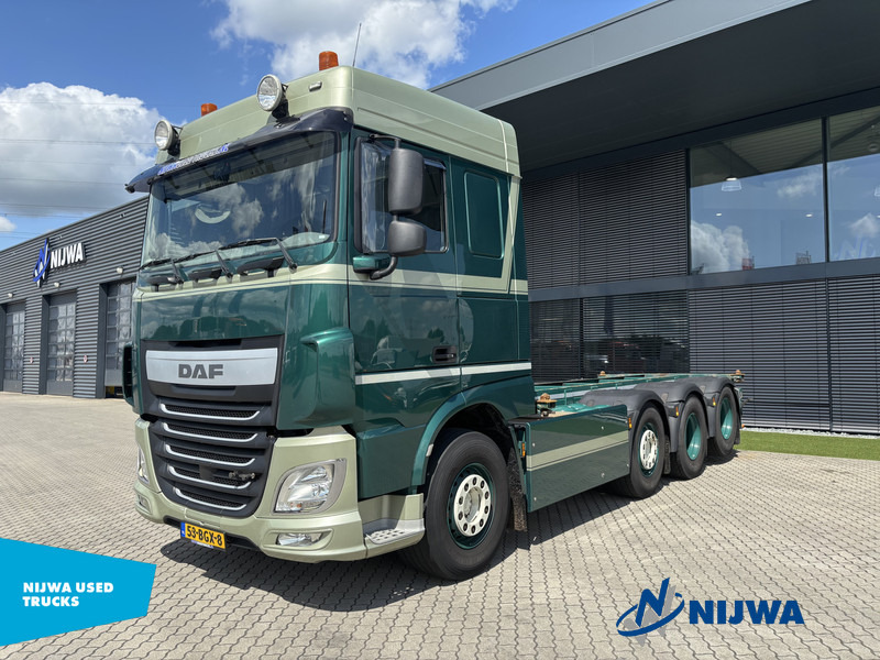 DAF XF 460 8x2 20ft container systeem - Portacontenedore/ Intercambiable camión: foto 1 DAF XF 460 8x2 20ft container systeem - Portacontenedore/ Intercambiable camión: foto 1