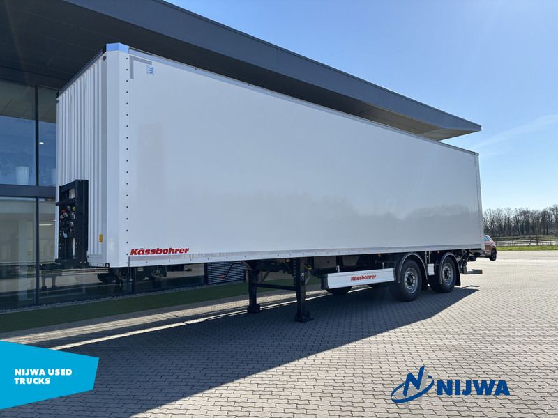 Kässbohrer XS Laadklep + Tridec - Caja cerrada semirremolque: foto 1 Kässbohrer XS Laadklep + Tridec - Caja cerrada semirremolque: foto 1