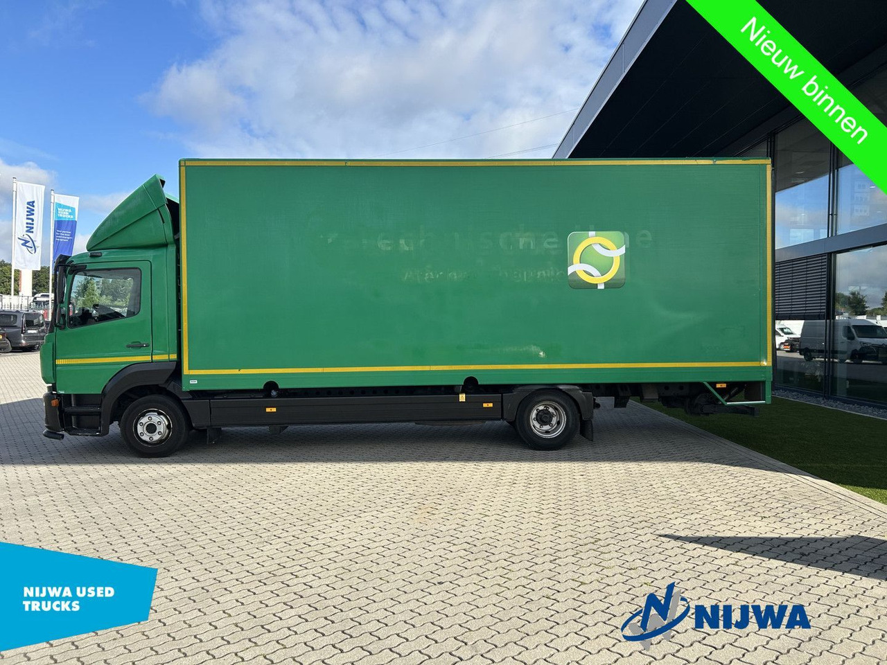 Mercedes-Benz Atego Laadklep + Zijdeur - Camión caja cerrada: foto 5 Mercedes-Benz Atego Laadklep + Zijdeur - Camión caja cerrada: foto 5