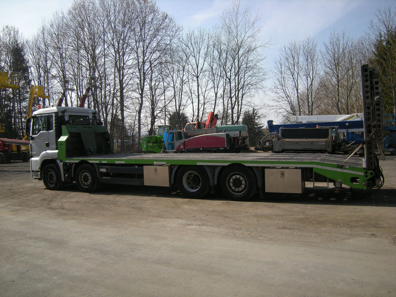 MAN 35.400, Zanner Plateau, Rampen, Winde - Grua de remolque autos: foto 5 MAN 35.400, Zanner Plateau, Rampen, Winde - Grua de remolque autos: foto 5
