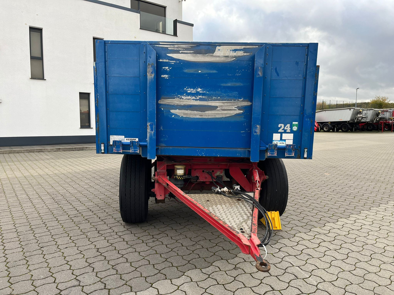 Kempf PA18 Baustoff Unfall Fahrbereit - Remolque plataforma/ Caja abierta: foto 3 Kempf PA18 Baustoff Unfall Fahrbereit - Remolque plataforma/ Caja abierta: foto 3