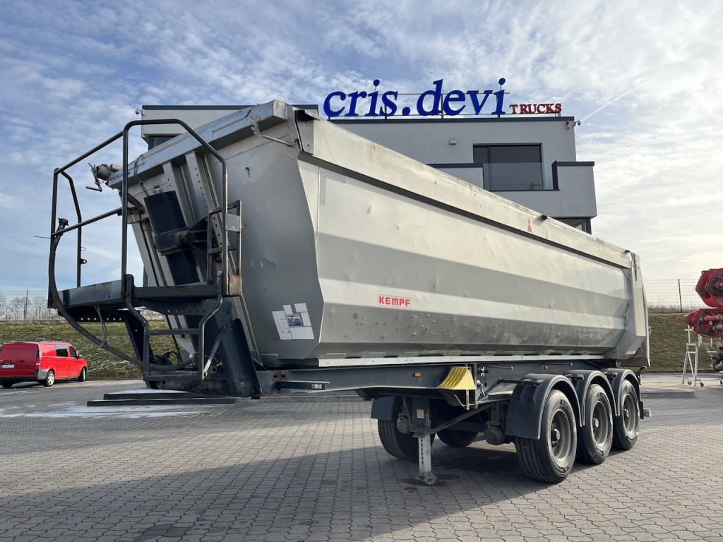 Kempf SKM 35/3 Alu Mulde Liftachse ca. 28 cbm - Volquete semirremolque: foto 1 Kempf SKM 35/3 Alu Mulde Liftachse ca. 28 cbm - Volquete semirremolque: foto 1