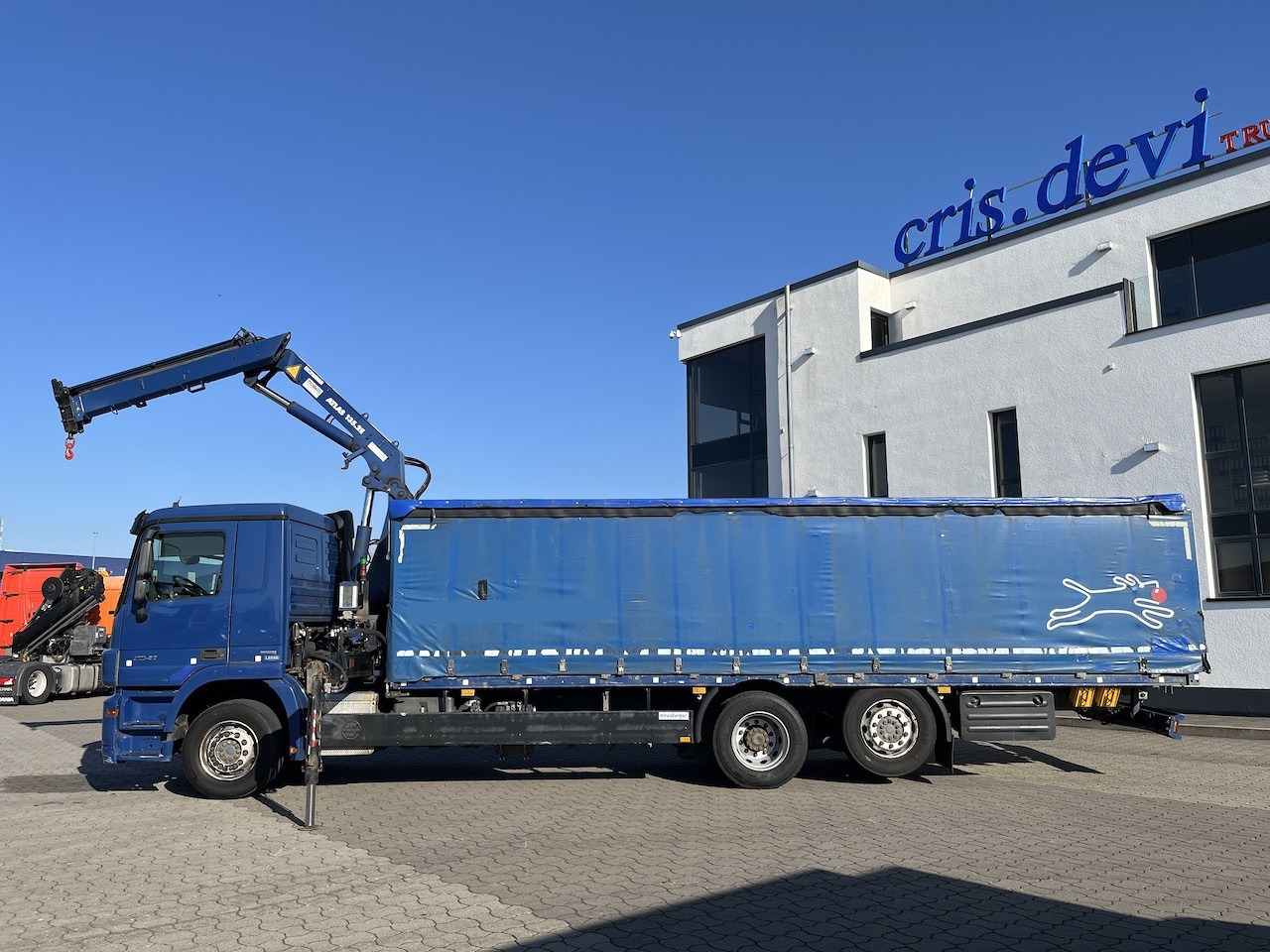 Mercedes-Benz 2541 6x2  Atlas 135.2E Pritsche 8,20 m Ausziehbar - Camión lona, Camión grúa: foto 5 Mercedes-Benz 2541 6x2  Atlas 135.2E Pritsche 8,20 m Ausziehbar - Camión lona, Camión grúa: foto 5