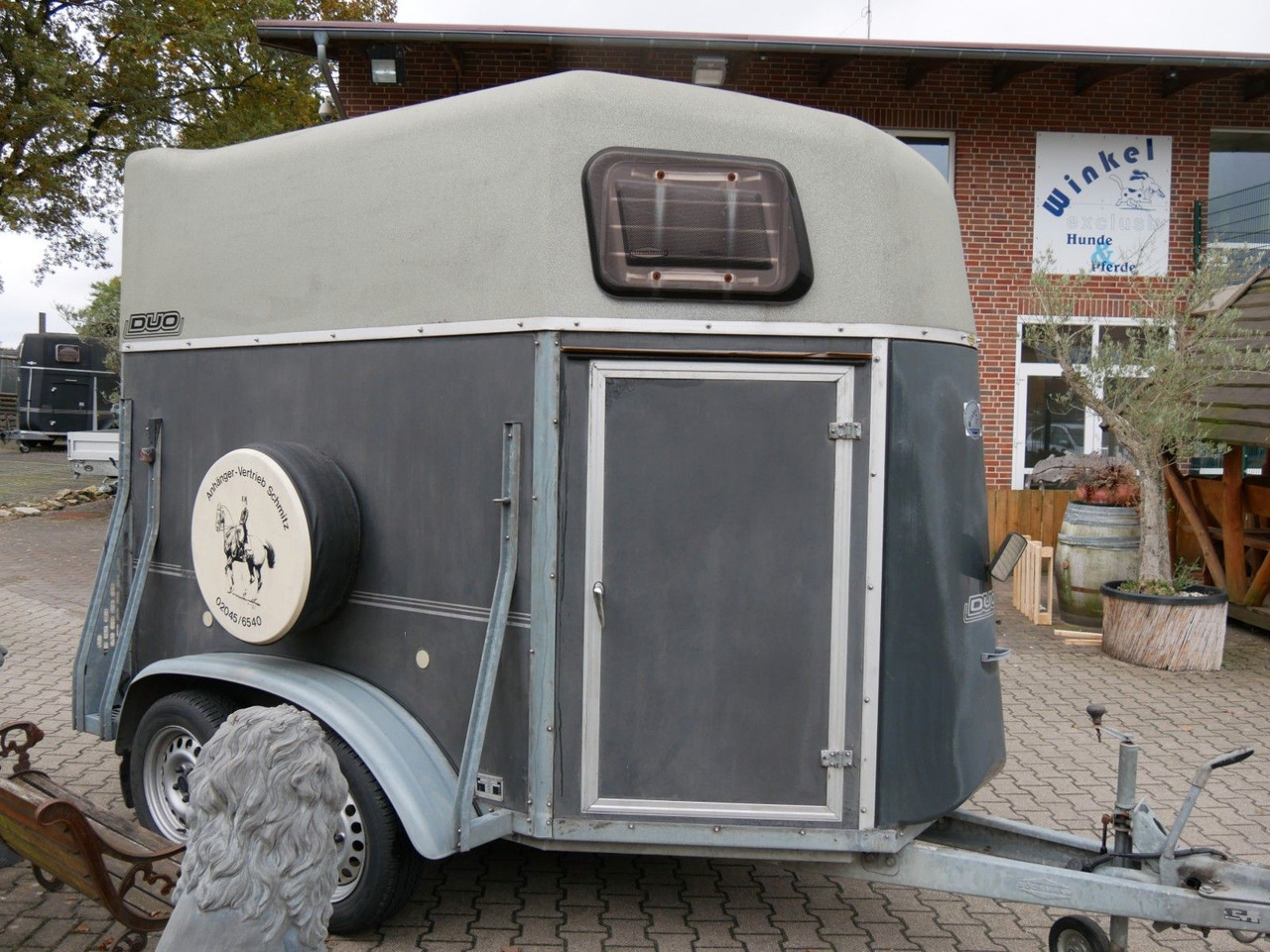 Böckmann Duo mit Sattelkammer - Transporte de ganado remolque: foto 2 Böckmann Duo mit Sattelkammer - Transporte de ganado remolque: foto 2