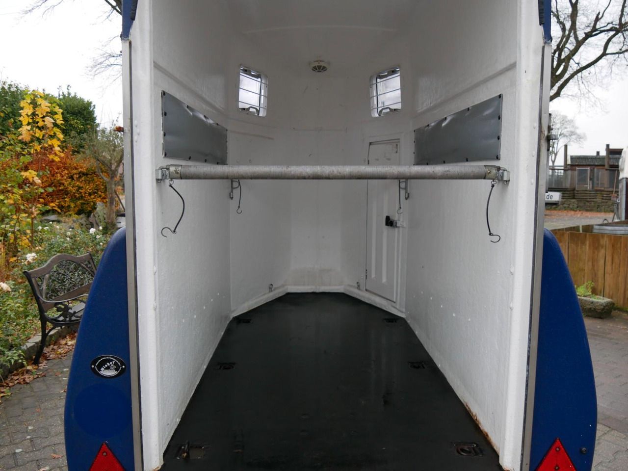 Böckmann Uno schwenkbare Klappe Fohlengitter - Transporte de ganado remolque: foto 5 Böckmann Uno schwenkbare Klappe Fohlengitter - Transporte de ganado remolque: foto 5